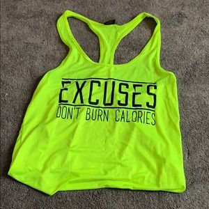 exercise tank top